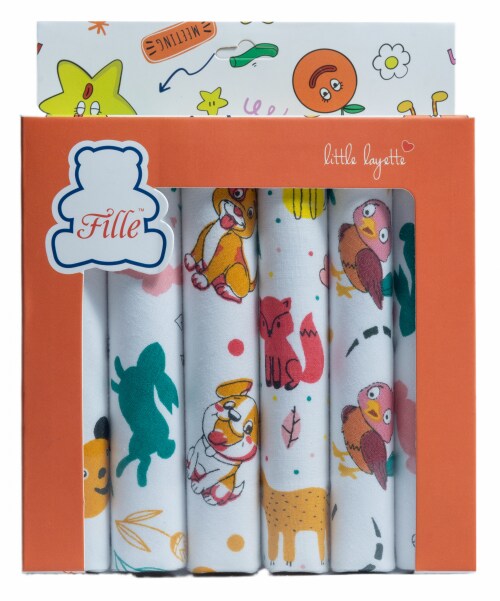 FILLE Printed Hanky Soft Cotton for kids kinder B [