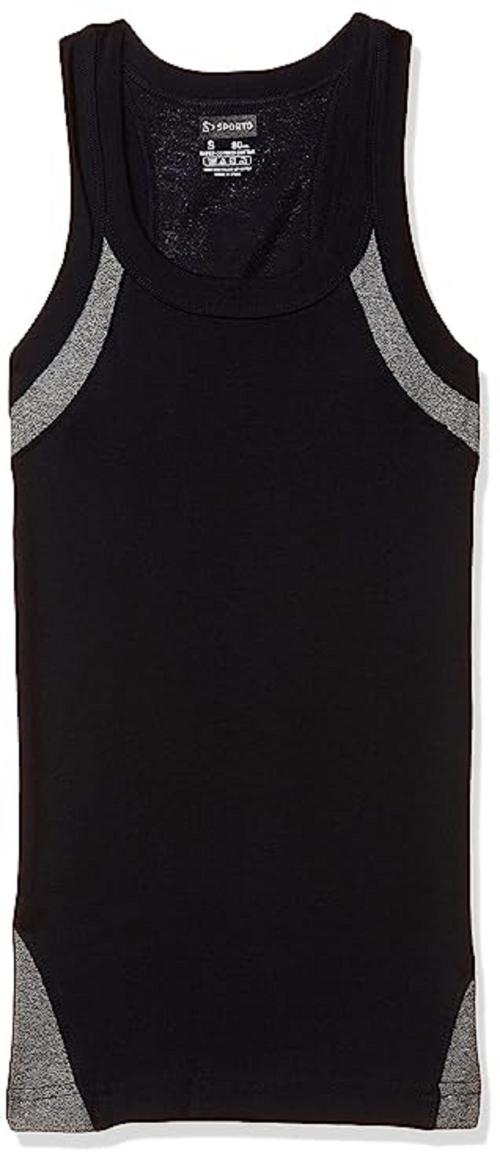 EURO Boys Multicolor solid 100% Cotton Vest