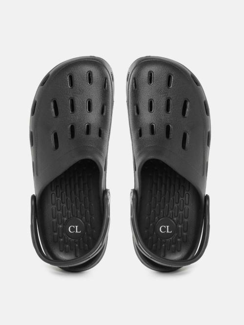 Carlton London Black Flip flops for Women