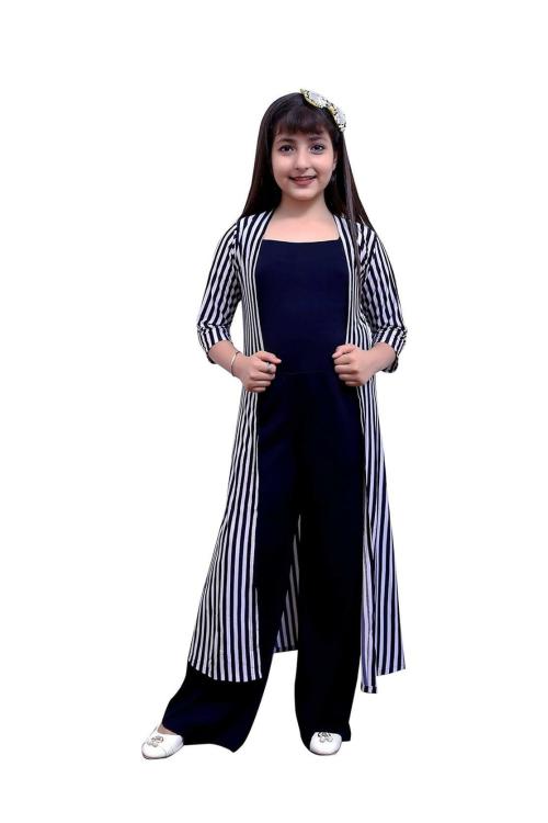 FELLAMO Girls Blue Shrug