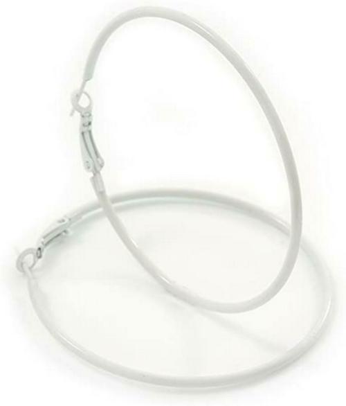 AETAS Hoop Earrings White for Women