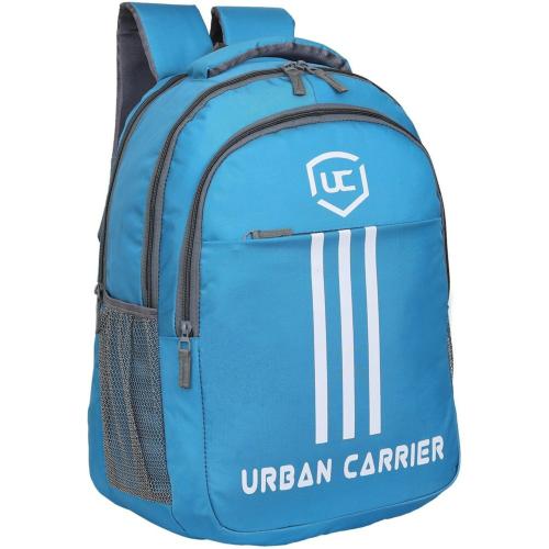 Urban Carrier Light Blue Laptop Backpack, 35 L|Laptop Bag|College Backpack|School Bag