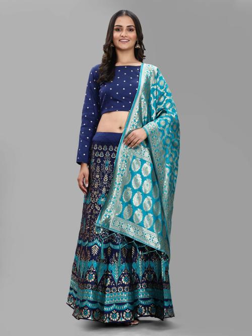 Fancy Banarasi Lehenga choli Dupatta