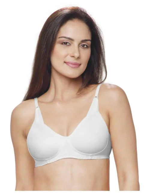 Lovable Women Cotton Non Padded Bra - 34D WHITE