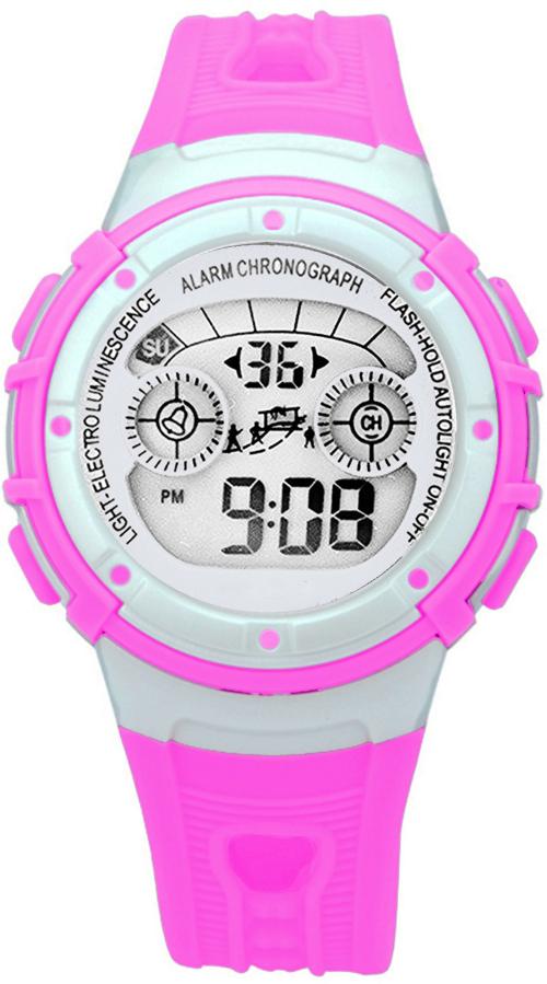 Time Up Digital White Watch For Boys And Girls