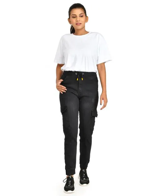 SSoShHub Women/Girl Cotton Regular Fit 6 Pocket Cargo Pants Regular Fit