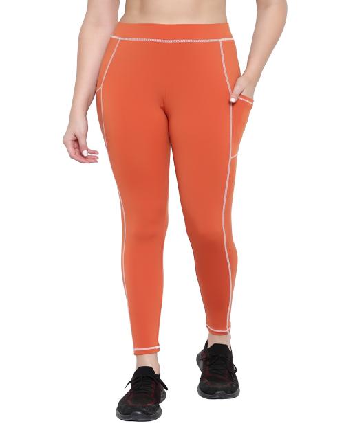 Buy DIAZ Women Yoga Track Pants Gym Leggings Tights with 2 Side Pockets