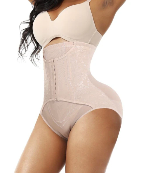 OLSIC Waist Shaper Tummy Control Shapewear Panty with Belt for Postpartum Recovery/Gym/Workout1