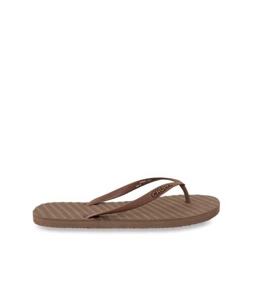 Chupps Women's Brown Flip Flops