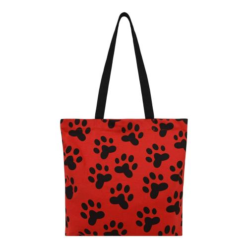 Vivinkaa Red Canvas Tote Bag For Women