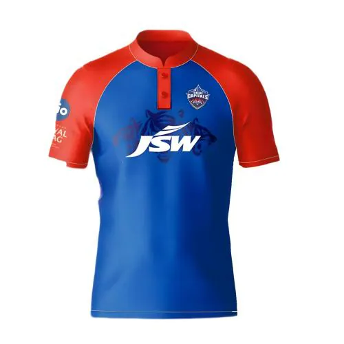 Teky IPL DC Rishabh 17 Fan Jersey Tshirt 2024 For Men And Boys XXL (Pack of 1)