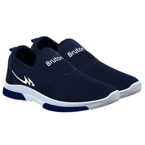 BRUTON Trendy Running Shoes Sneaker Shoes For Men (Blue)