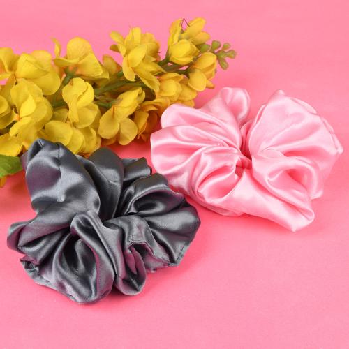 Buy NNR Satin Silk Large Hair Scrunchies For Girls And Womens, Satin