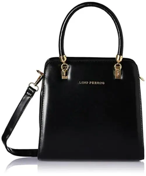 Lino Perros Womens Black Handbag
