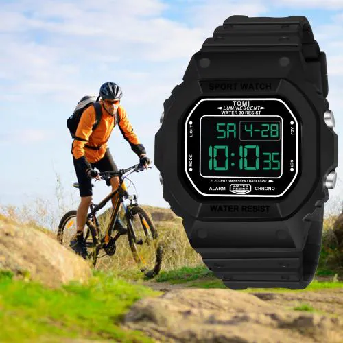 Tomi digital watch - for men (TM-1812G)