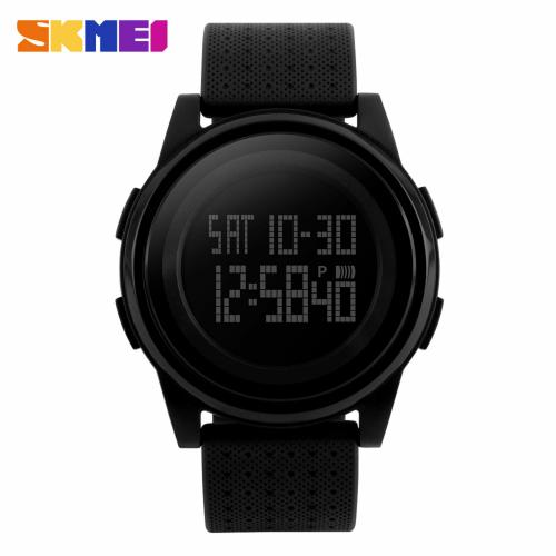 SKMEI Men's Digital Sports Watch 50m Waterproof LED Military Multifunction Smart Watch Stopwatch Countdown Auto Date Alarm-1206