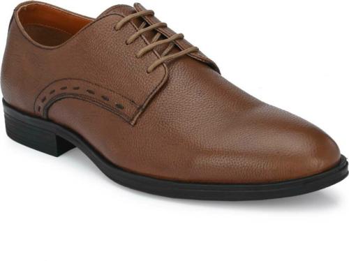 Limberwalk Genuine Leather Formal Lace Up Shoes For Men (Tan)