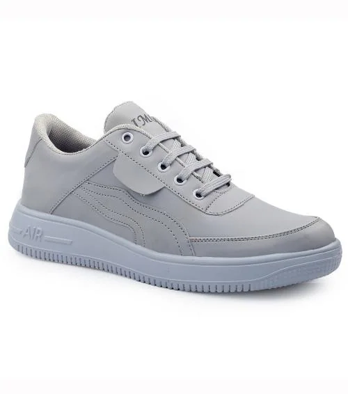 Imcolus Synthetic Leather Sneakers Shoes For Men