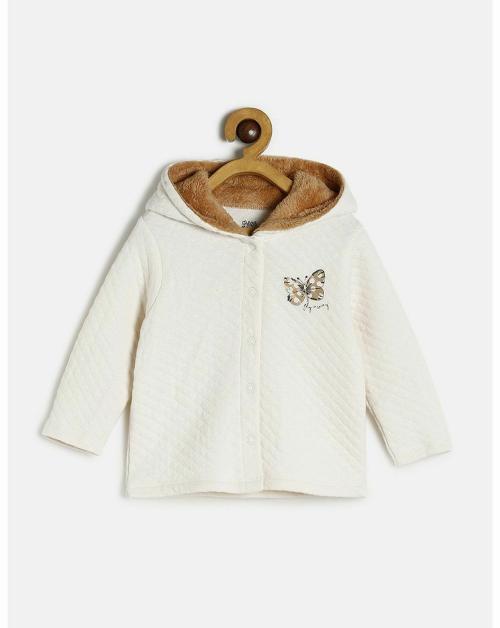MINI KLUB Baby Girls Marshmallow Cotton Jacket