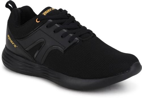 Sparx Men SM-500 Black Golden Sports Shoes