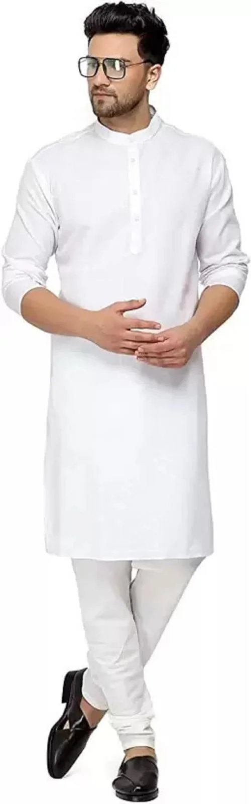 ANUJ FASHION Cotton Blend Kurta Set for Mens