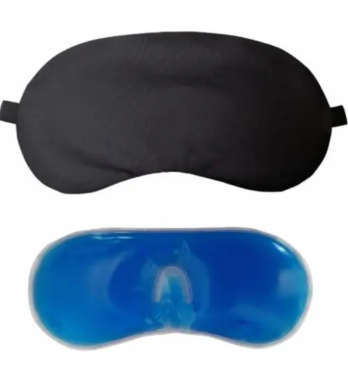 SONEEV MART Eye Mask For Sleeping Men Women With Cooling Gel For Night Deep Sleep, Dark Circles, Puffy Eye's, Dry Eyes And Eye Fatigure