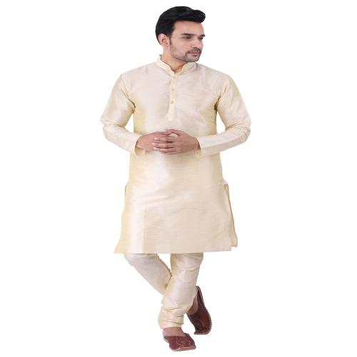 HUZUR Silk Kurta Pajama Set For Men