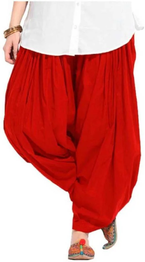 PI World Women's & Girls's Cotton Patiala Salwar