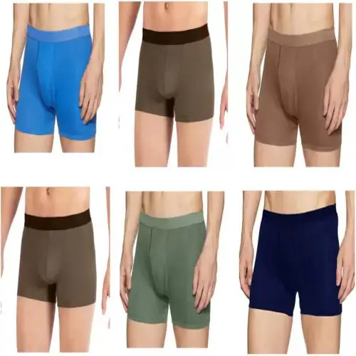 Go Smart Underwear for Men | Men's Premium Comfortable Cotton Underwear for Men| 100% Comfortable combo pack of 6-xxl