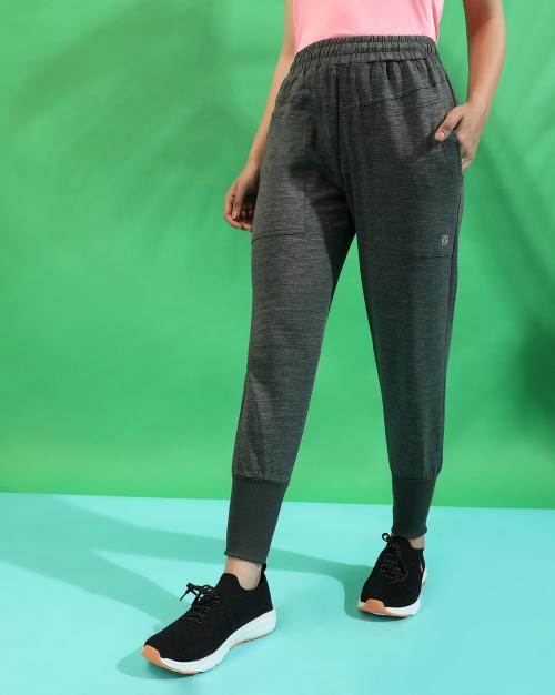 Campus Sutra Women's Textured Trackpants