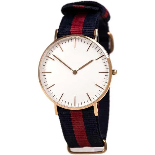 Varni Retail Desingner Colorfull Blue Red Blue Patta Belt Watch For Boy And Men