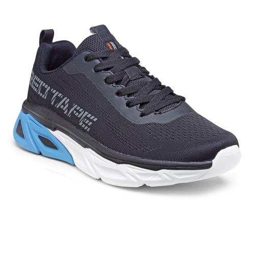 RedTape Men Black Walking Shoes