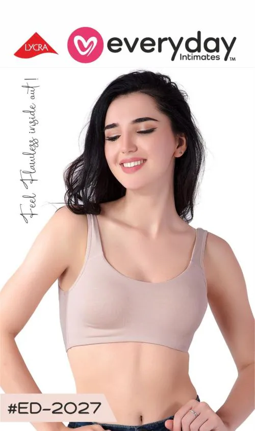 Buy EVERYDAY ED 2027 SPORTS BRA Grey Size XL Online at Best Prices in India  - JioMart.