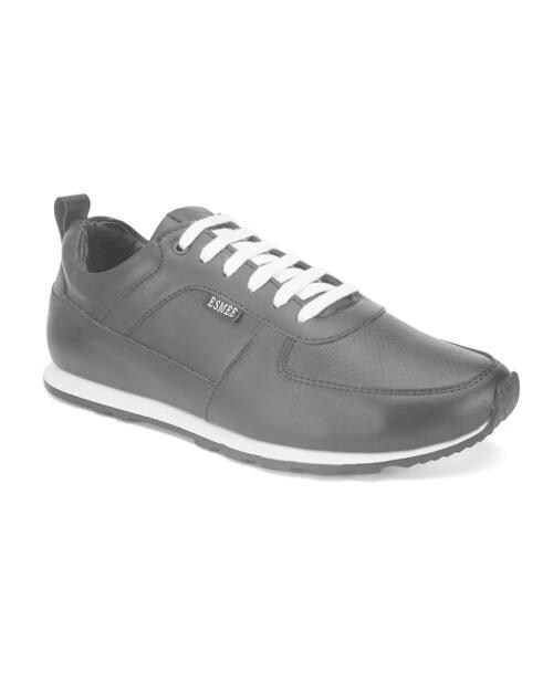 ESMEE Male Casual Lace-Ups Sneakers (Black)