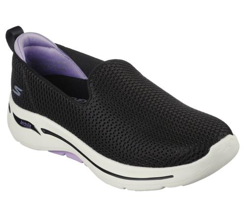 Skechers GO WARK ARCH FIT - HAZEL Black Sports Shoes for Womens