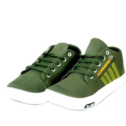 Kizashi Sneaker Casual Shoes for Men | Soft Cushion Insole, Slip-Resistance, Perfect Casual Shoes for Men (8) Green
