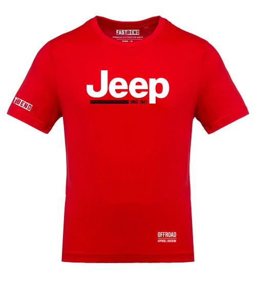 Fastbend J Offroad Division Red Tshirt XXL