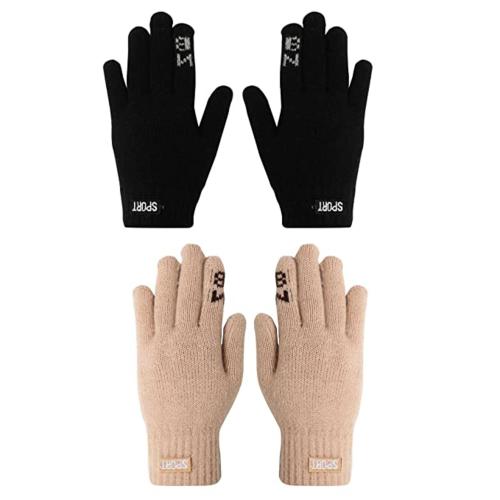 Fabseasons Acrylic Winter Gloves For Boy And Girl (Pack Of 2 Pair)