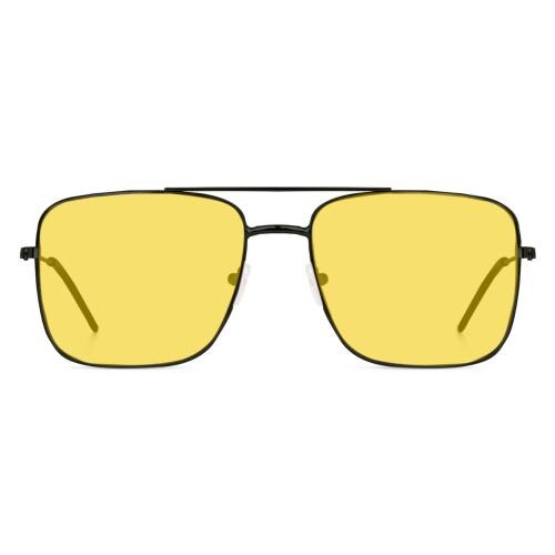 REYDA Men's Polarized Square Sunglasses | UV Protection | Stylish Square Lens Design for Active Lifestyles-Yellow