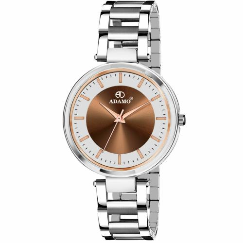 ADAMO Enchant Brown Dial Women's & Girl's Watch 2480KM14