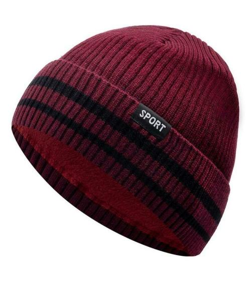 ALAMOS HALF FOLD BEANIE WINTER WOOLEN BEANIE COZY COLD WEATHER CAP UNISEX (FREE SIZE)