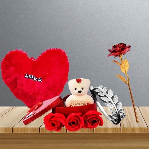 Buy University Trendz Jewellery, Artificial Flower and Soft Toy Gift