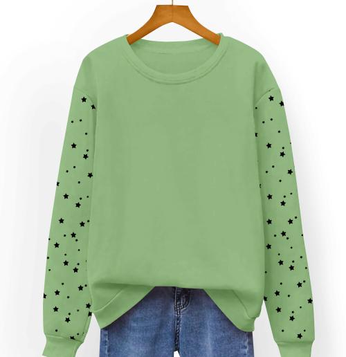 Clear Wear Women Maroon Printed Pure Cotton T-Shirt - Full Tara (S)