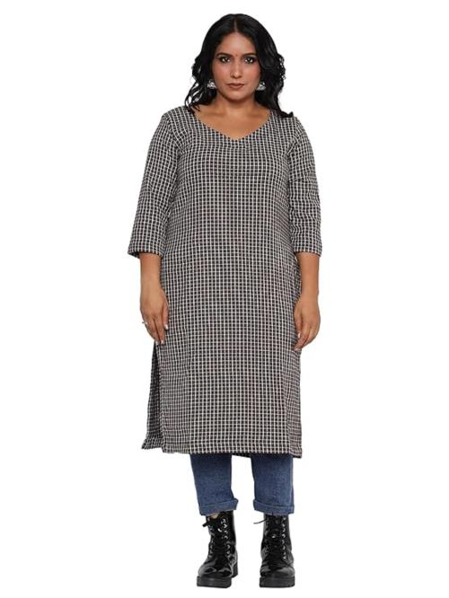 DHANYOSMI- Women's Straight Pure Wool Multipurpose Kurta/Woolen Kurti for Women Girls can be Pair