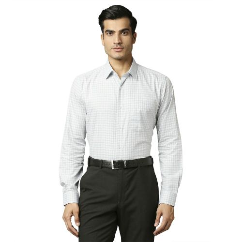 Raymond Men Medium Blue Formal Shirt