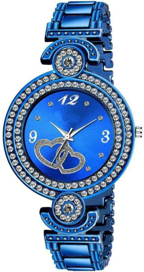 Miss Perfect Analog Blue Dial and Strap Wrist Watch for Women