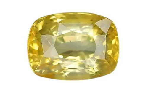 Feel Touch Mart Pukhraj Stone Original Igl Certified 14 Carat Yellow Stone AAA Rated Yellow Sapphire Stone Natural Srilankan Earth Mine Unheated Untreated Loose Gemstone