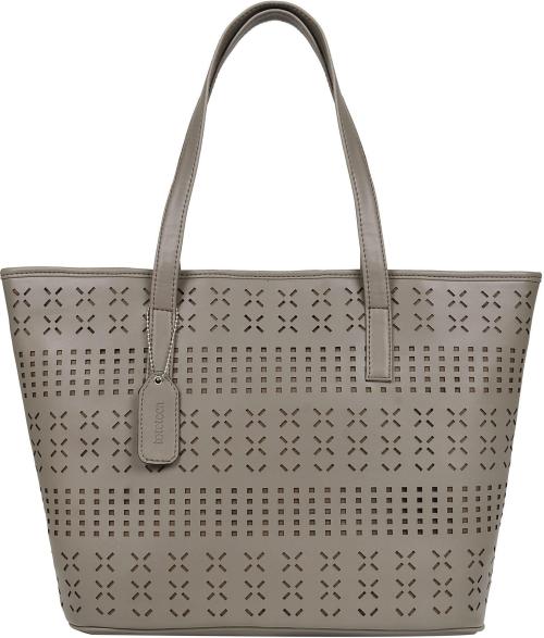 Toteteca Beige PU Totca Laser Shoulder Bag