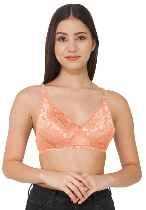 Madam Fancy Lycra Full net Designer Girls/Women's Bra