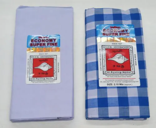 Lungi Nice Soft Quality Type Chank Brand 2 in 1 Pack A24 Model